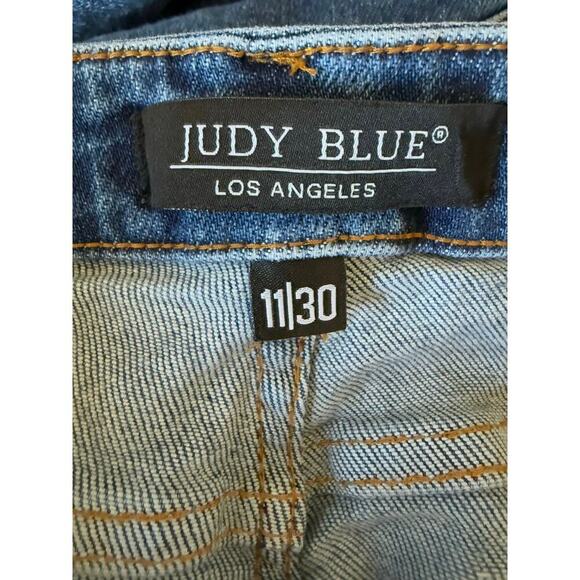 Judy Blue Stone Wash High Waist Skinny Jean Women’s Size 11/30 - Picture 8 of 11